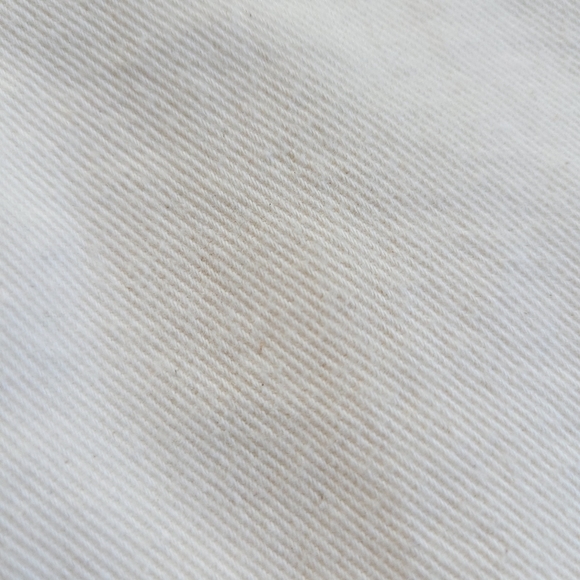 The Kooples Ecru Minimilist Lag & Look Denim Shacket - Picture 8 of 10